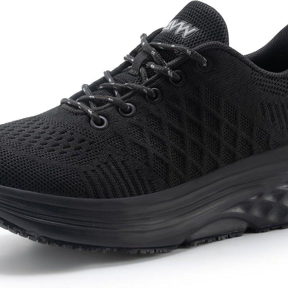 Women's Water Resistant Non Slip Work Shoes Kitchen Chef Sneakers Size 8